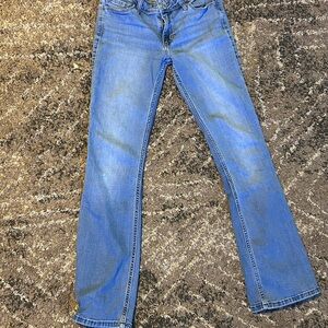 Hollister Women's Light Blue Bootcut Jeans